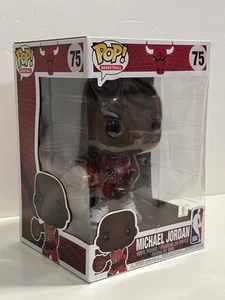 Funko Pop Basketball Michael Jordan #75 10" Vinyl Figure Chicago Bulls GOAT 23 - Picture 1 of 6