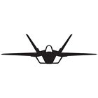 F22 AUTOCOLLANT VINYLE FENÊTRE DE FENÊTRE DE VOITURE MILITAIRE AVION ARMÉE (F22-01)