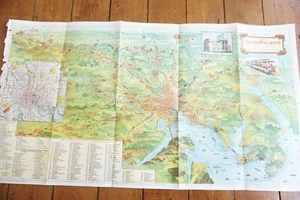 1914 The United Railways Baltimore Railroad Railway Bus USA Map - Picture 1 of 5