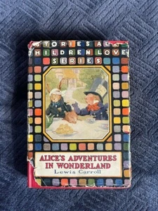 1923 Alice's Adventures in Wonderland ill. Gertrude Kay w/VERY RARE DUST JACKET - Picture 1 of 12