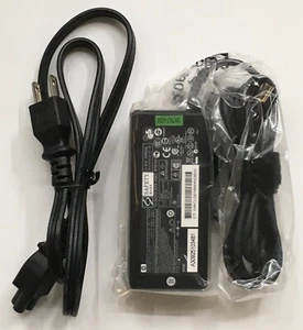 Genuine HP 65W AC Adapter (7.4mm) - For HP Laptops and Chromebooks (463552-003) - Picture 1 of 3