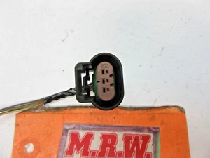 WIRE PLUG CONNECTOR PIGTAIL HARNESS END CLIP ENGINE MOTOR CRANK POSITION SENSOR - Picture 1 of 8