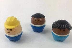 Vintage Little Tikes Toddler Toys People Lot ~ 3 Figures - Picture 1 of 12