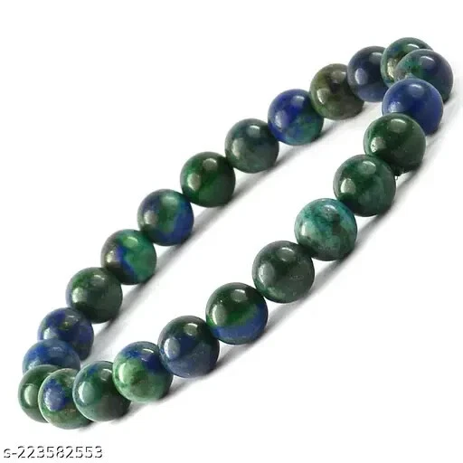 Pulsera Hakik Ágata/Verde Reiki Cristal Curativo Piedra 8 mm Pulsera Negra Foto 1 de 4