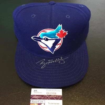 Roy Halladay Signed Authentic Toronto Blue Jays Game Model Hat Cap With JSA COA - Image 1 of 4