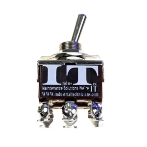 IndusTec 20A DPDT - 6 screw pins Maintained 3 Position Toggle Switch 12V 24V