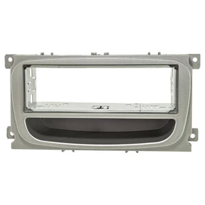 Radioblende Schacht passend für Ford Focus 2 Mondeo S-Max C-Max Galaxy Kuga Fach - Bild 1 von 3