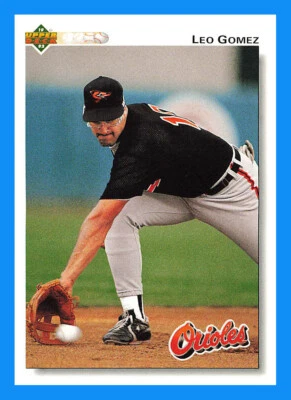 Leo Gomez #161 1992 Upper Deck Baltimore Orioles - Image 1 of 2