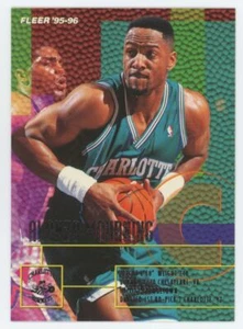 1995-96 Fleer Alonzo Mourning Charlotte Hornets #19 - Picture 1 of 2