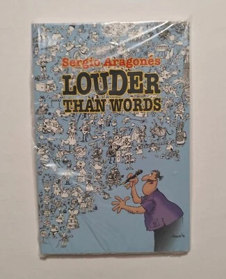 Sergio Aragones: Louder Than Words TPB TP SC novela gráfica RARA DIFÍCIL DE ENCONTRAR SELLADA NUEVA Foto 1 de 2