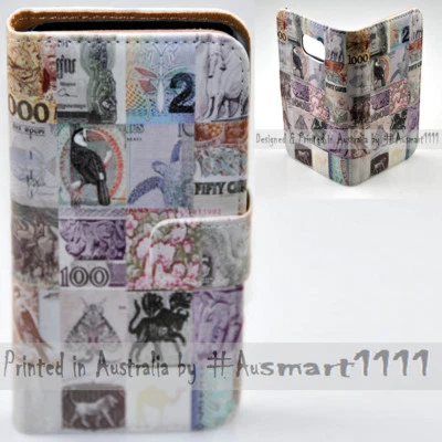 For HTC Series Mobile Phone - World Notes Theme Print Wallet Phone Case Cover - Image 1 of 3