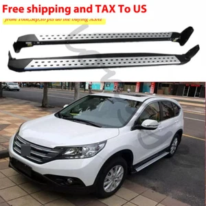 Tabla de correr se adapta a Honda CRV CR-V 2012-2016 protector barras nerviosas escalonadas laterales - Imagen 1 de 8