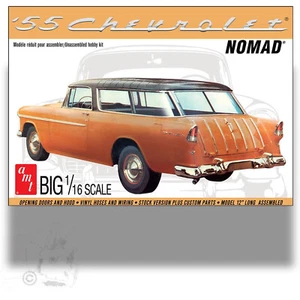 AMT 1/16 '55 CHEVROLET 'NOMAD' MODEL KIT 1005 - Picture 1 of 2