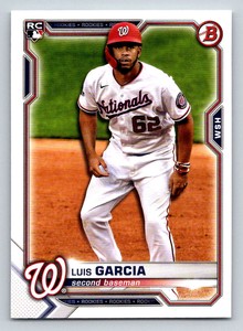2021 Bowman #5 Luis Garcia RC (ref 194315)