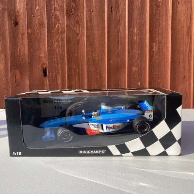MINICHAMPS F1 - 1998 BENETTON B198 - ALEXANDER  WURZ - 1/18 SCALE MIB - Image 1 of 4