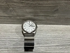 Pulsar Quartz Day/date Gents Men’s Bracelet Watch *parts/repair* Untested - Picture 1 of 18