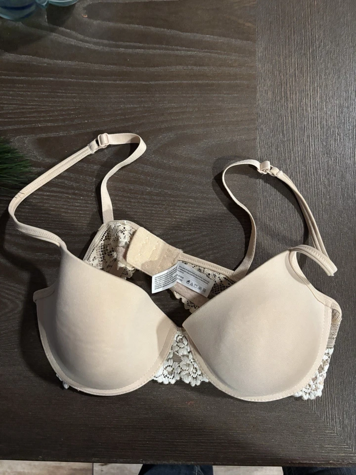 Sujetador sin tirantes Wacoal para mujer 34C acolchado con aros convertible 854119 nuevo Foto 1 de 4