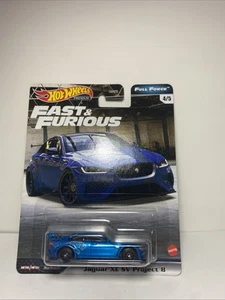 HOT WHEELS GJR74 FULL FORCE FAST & FURIOUS JAGUAR XE SV PROJECT 8 4/5, New - Picture 1 of 2
