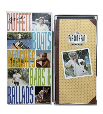 Jimmy Buffett Boats Beaches Bars & Ballads 4 CD Disc Set - BOX & BOOKLET ONLY - Image 1 of 4