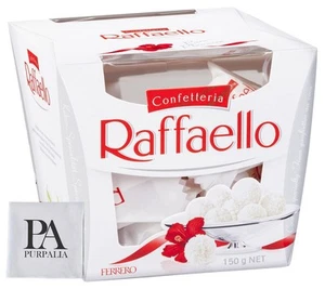 Ferrero Rocher Raffaello, 1 paquete a granel, 15 unidades en total, envuelto individualmente,... - Imagen 1 de 7