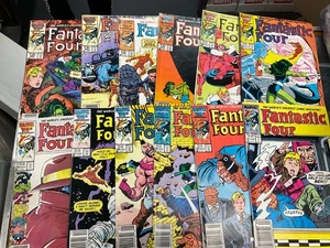 LOTE DE 12 CÓMICS FANTASTIC FOUR MARVEL 290-301 QUIOSCO 1984 BIEN+ - Imagen 1 de 13