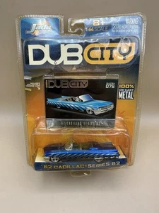 Jada Dub City 1962 Cadillac Series 62 blau #076 2004 Release Caddy 1:64 M - Bild 1 von 2
