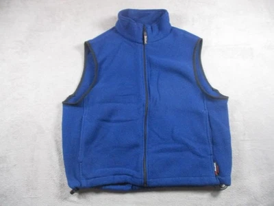Woolrich Vest Mens XL Blue Polartec Fleece Full Zip Sleeveless Outdoors Hiking - Image 1 of 4