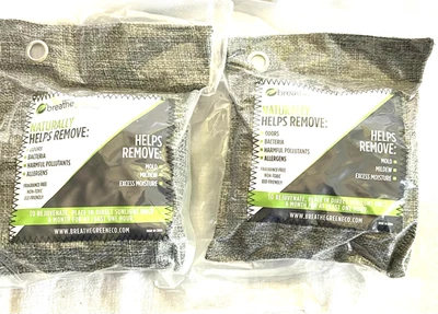 Lote de 2 removedores de olores Breathe Green Foto 1 de 3