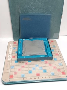 Vintage 1966 Scrabble Game Deluxe Turntable Selchow & Righter - Picture 1 of 11
