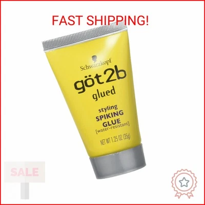 Schwarzkopf got2b Glued Styling Spiking Glue 1.25 oz (Pack of 3) - Image 1 of 2