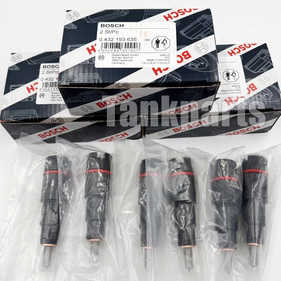 Inyectores de combustible Bosch RV275 fabricante de equipos originales para 98,5-02 Dodge Ram 5,9 L 24 V 0432193635 Cummins Foto 1 de 4