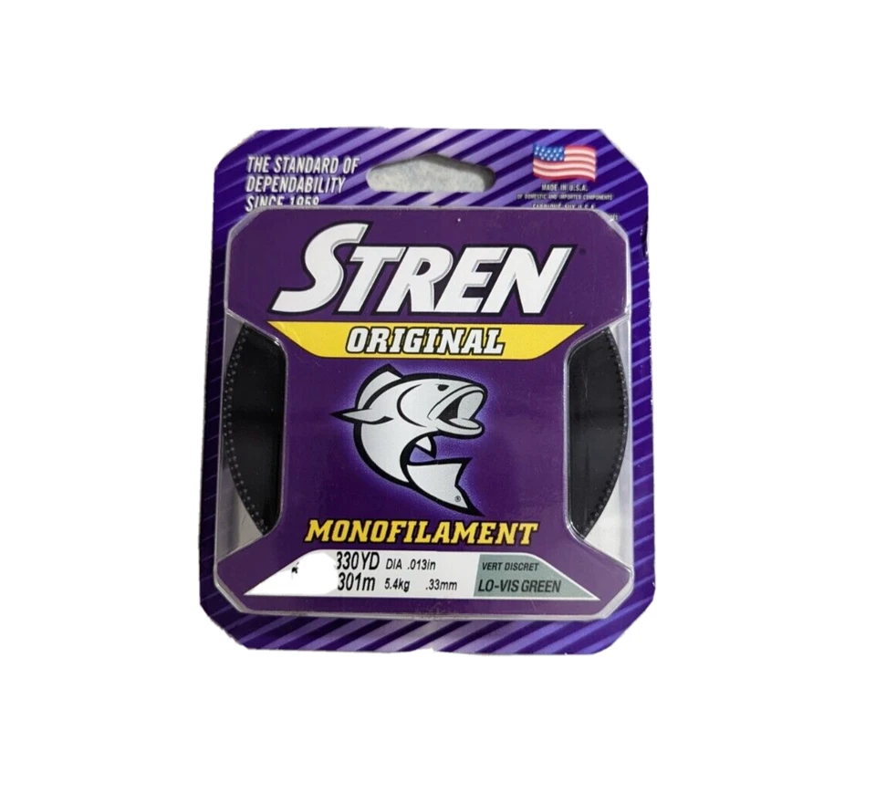 Línea de pesca monofilamento original STREN 12 lb. 330yd NUEVO SOFS12-22 Foto 1 de 4