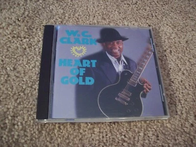 W.C. Clark - Heart Of Gold CD *RARE* 1994 Black Top Records (WC) — 第 1/4 张图片