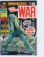Star Spangled War Stories #154 DC Pub 1970-71 Origin of The Unknown Soldier !