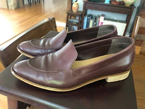 Burgundy Everlane Loafers, size 8.5, made in Italy - Picture 1 of 6
