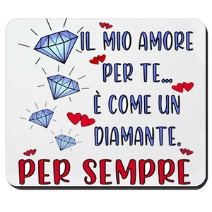 Amour Tapis de Souris " Le Mio Amour Pour Te " Amour Idées Cadeau Tapis - Photo 1/1