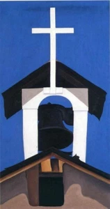 Church Steeple : Georgia O'Keeffe : 1928 : Archival Quality Art Print - Picture 1 of 2