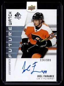 2019-20 SP Authentic Future Watch Rookies /999 Joel Farabee #216 Rookie Auto RC - Picture 1 of 2
