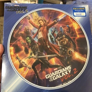 Guardians of the Galaxy Vol. 2 Exclusive Picture Disc Vinyl LP Sealed Marvel NEW - Picture 1 of 2