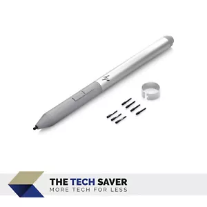 HP Rechargeable Active Pen G3, L04729-003, 7 extra nibs, USB-A to USB-C Cable - Picture 1 of 3