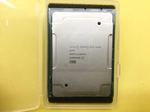 SRF9H INTEL XEON PROCESSOR PLATINUM 8260 24-CORE 2.40GHZ 165W FCLGA3647 CPU - Picture 1 of 3