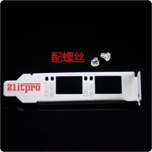 Staffa basso profilo per intel X710-DA2 X722-DA2 X710-SR2 X520-DA2 X520-SR2 - Foto 1 di 1
