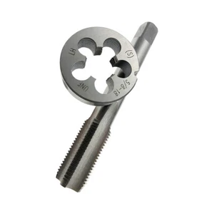 5/8-18 UNF Tap & 5/8-18 UNF Die Left Hand High Quality HSS New - Picture 1 of 4