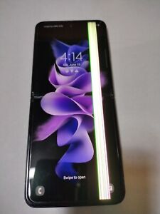 Samsung Galaxy Z Flip3 5G SM-F711U1, 128GB Black, Factory unlocked, A18 #12