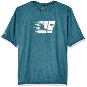 O'Neill Youth Hybrid Short Sleeve Sun Shirt, Teal, Size 6 - Picture 1 of 1