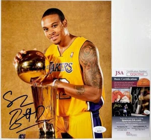 NBA Shannon Brown signed Los Angeles Lakers 8x10 Foto D Autogramm JSA COA - Bild 1 von 1