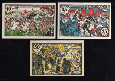 LUTTER am BARENBERGE  - GERMANY NOTGELD - 10, 25, 50 PFENNIG - Image 1 of 2