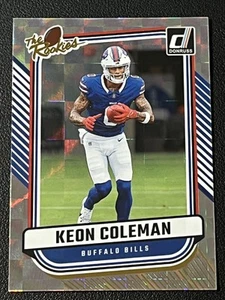 2024 Panini Donruss #TR-20 Keon Coleman The Rookies Buffalo Bills - Foto 1 di 2