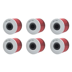 6X Oil Filters For Suzuki GR650 Tempter GS550 GSX400 GS1000 78-84 GS1100 GS450 - Picture 1 of 7