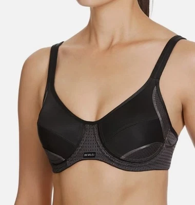 Berlei Bra Elecrify Sports Mesh Wired Bra 40C Underwired Multiway Sportswear - Image 1 of 4